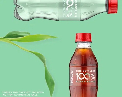 可口可樂首個100%植物基飲料瓶即將進行商業化生產