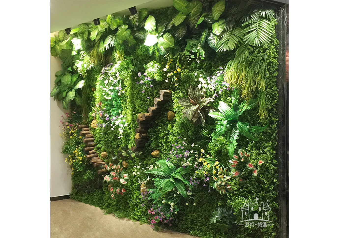 夢幻城堡仿生植物 (6)