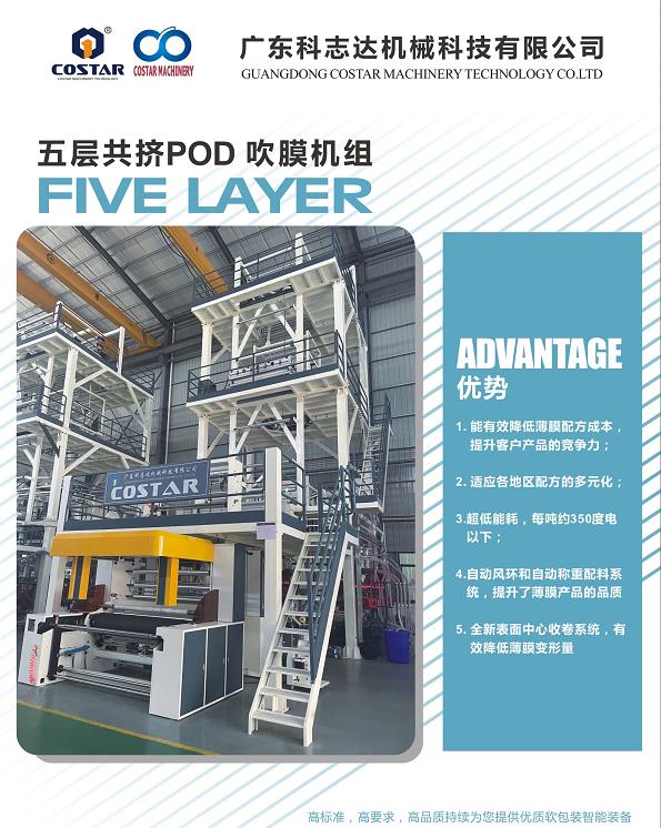 五層共擠吹膜機(jī)是哪五層